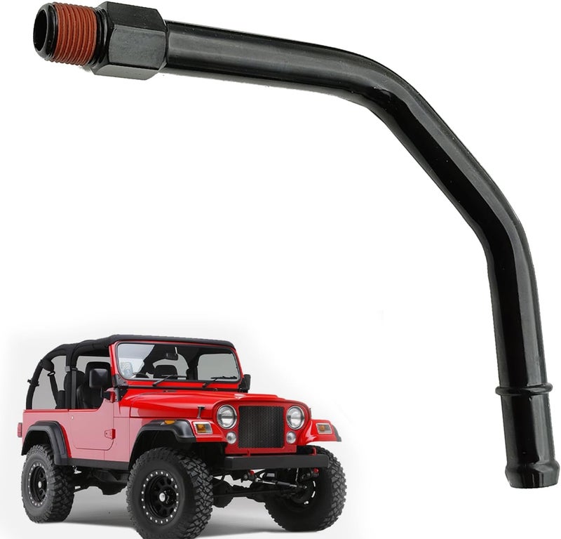 Pleoos Engine Water Pump Inlet Tube Compatible With Dodge & Jp Models-1991-1992 Comanche, 1991-2001 Cherokee, 1993-2004 Grand Cherokee, 1996-2002 Dakota, 1991-2006 Wrangler Replaces 53007978 - Image 1